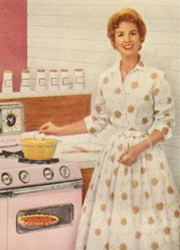 Julia Meade in an American Gas Association ad
