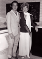 Julia Meade with husband O. Worsham Rudd in 1971